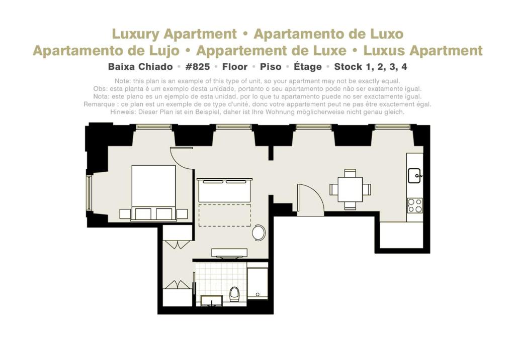 Image of Lisbon Serviced Apartments - Baixa Chiado